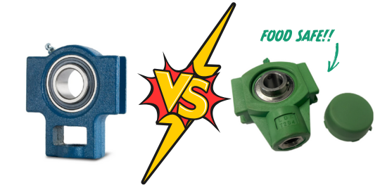 FOOD SAFE VS NOT blog image - Godiva Bearings