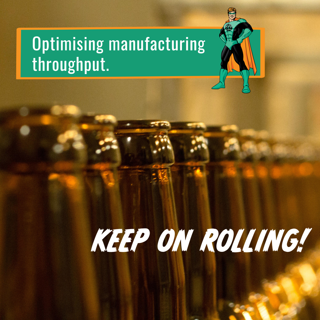 manufacturing throughput optimisation - bearings keep your line moving